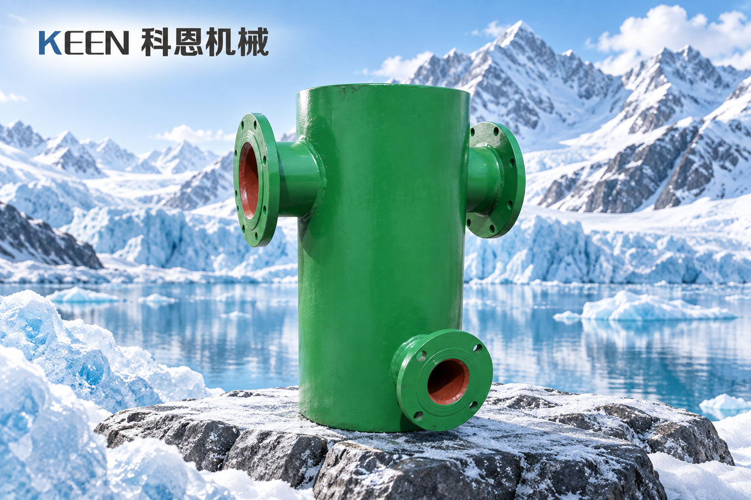 立式角通除污器